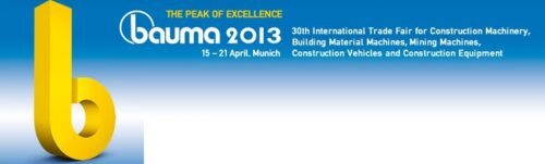 BAUMA munich 2013