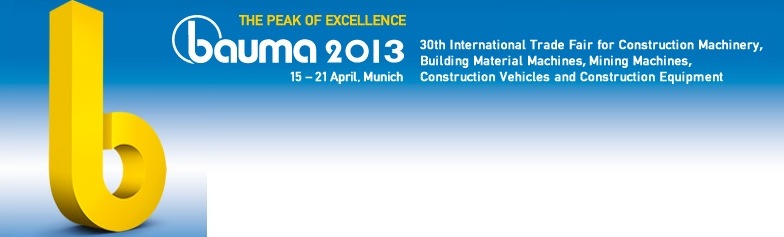 BAUMA munich 2013