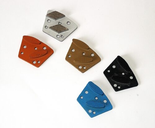 Qwikchange segmented grinding shoes